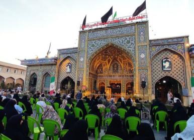 مراسم شهادت امام محمد باقر(ع) در آستانه اشرفیه+فیلم