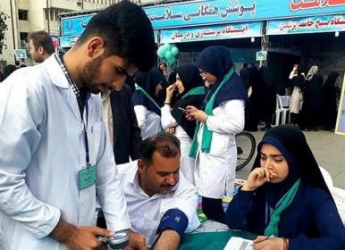 فعالیت موکب درمانی «سلام» در کربلای معلی+فیلم