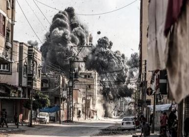 حملات شدید هوایی و توپخانه رژیم صهیونیستی به غزه+فیلم