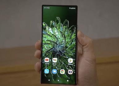 گوشی رول شدنی موتورولا با نمایشگر OLED