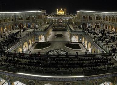 جشن میلاد حضرت زهرا(س) همراه با اطعام ۳ هزار زائر+عکس