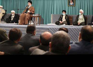 بیانات رهبر انقلاب در دیدار مسئولان نظام‌ +فیلم