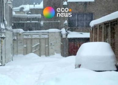 ارتفاع برف در این نقطه از ایران به نیم متر رسید!