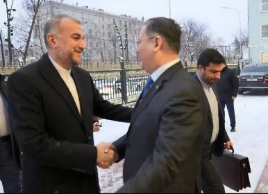 دیدار وزرای خارجه ایران و قزاقستان +عکس
