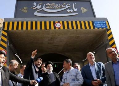 افتتاح مسیر رفت منطقه ۲ آزادراه تهران - شمال+ویدئو