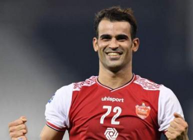گل اول پرسپولیس به استقلال توسط آل کثیر+فیلم