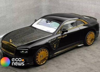 تولید رولزرویس منصوری با طلای خالص+عکس