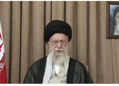 سومین پیام تصویری رهبر انقلاب خطاب به مردم 
