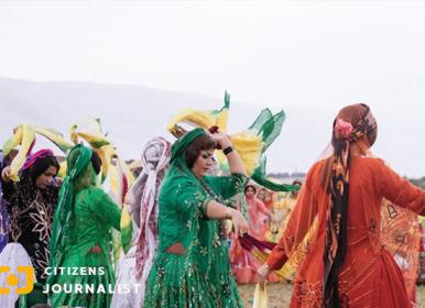 «رقص دستمال» در جشنواره بین‌المللی کوچ عشایر 