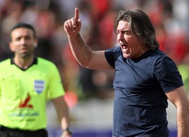 خوشحالی پرسپولیس‌ها و اعتراض شدید ساپینتو به داور 