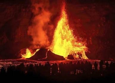 تصاویری از فوران آتشفشان کیلاویا در هاوایی