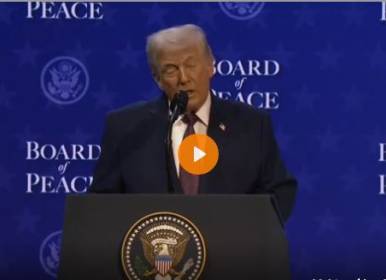 صحبت‌های عجیب ترامپ در جلسه منشور صلح غزه