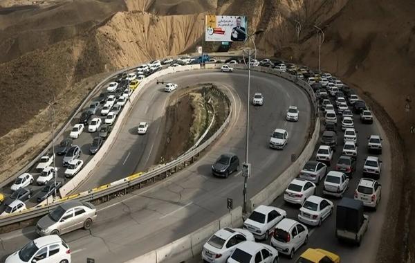 جزئیات محدودیت ترافیکی جاده‌ها در روز جاری