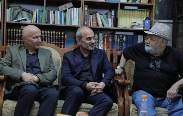 دیدار جبلی با اکبر عبدی و عوامل سریال «سبزواران»