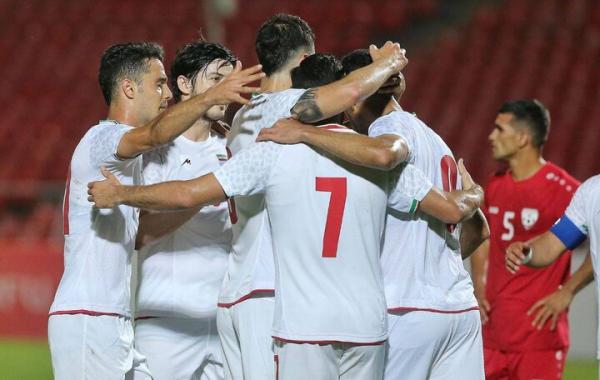 پیروزی تیم ملی فوتبال ایران بر افغانستان در جام کافا
