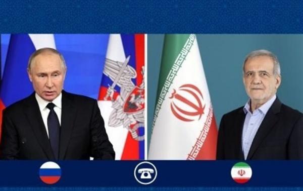 گفتگوی تلفنی روسای جمهور روسیه و ایران