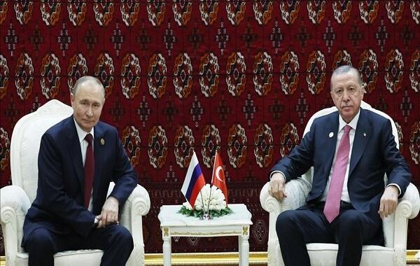 دیدار پوتین و اردوغان در جاشیه اجلاس «صلح و اعتماد»