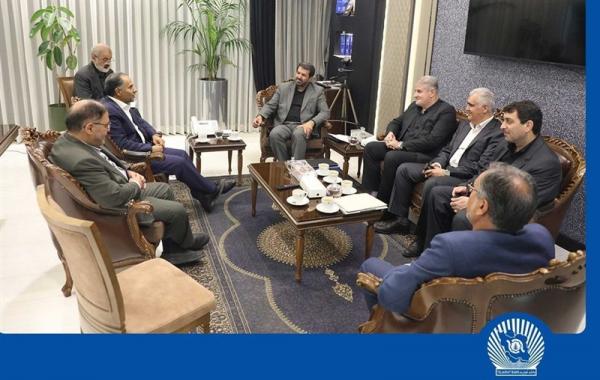مدیر عامل بانک تجارت میزبان استاندار همدان و نماینده تویسرکان