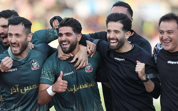 صید ۳ امتیازی شمس آذری‌ها از بندر انزلی