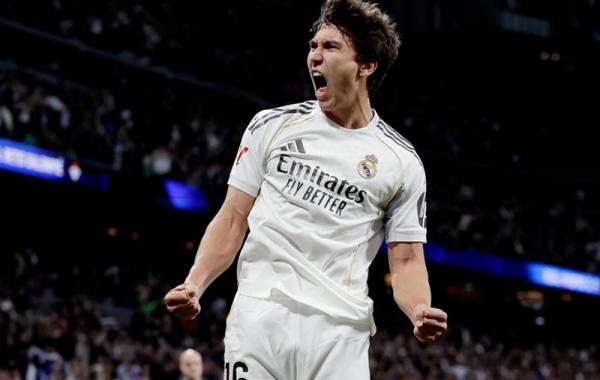 جشنواره گل رئال مادرید در شب هت‌تریک گارسیا