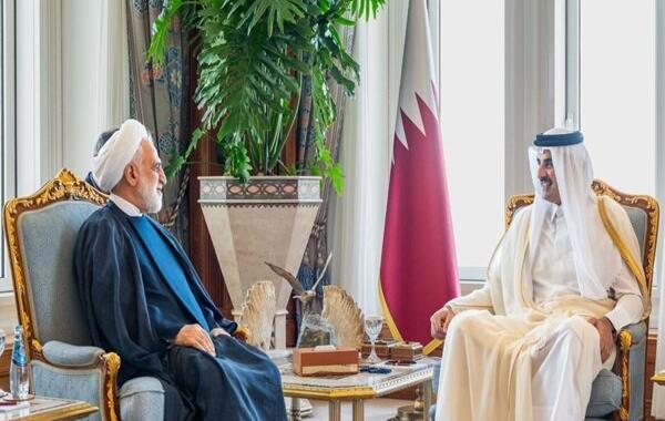  دیدار و گفتگوی رئیس قوه قضاییه با امیر قطر