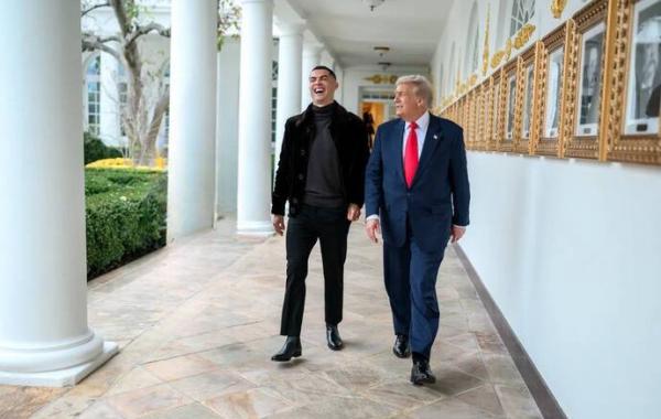 رونالدو، بن‌سلمان و ترامپ؛ این تصویر جهان ۲۰۲۵ است