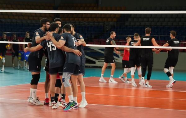 پیروزی تیم ملی والیبال ایران برابر تیم آلمان