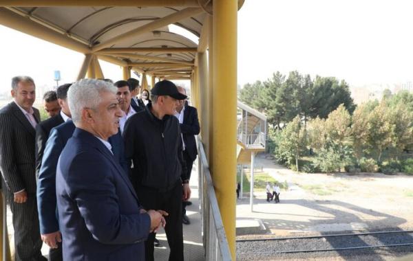 بازدید وزیر حمل‌ونقل ترکمنستان از بندر خشک ریلی تهران