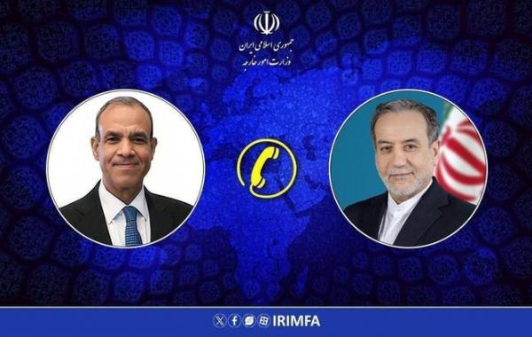 گفتگوی تلفنی وزرای امور خارجه ایران و مصر