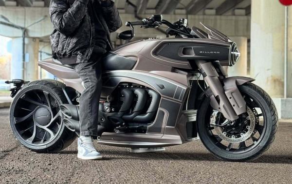 وقتی موتورسیکلت به یک شاهکار هنری تبدیل میشود