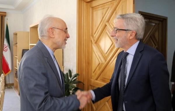 سفیر فرانسه با رئیس بنیاد ایران‌شناسی دیدار کرد