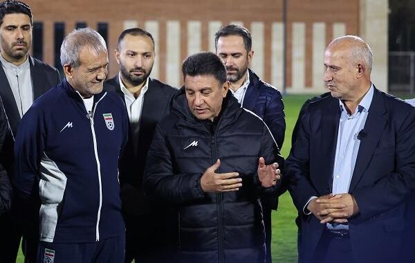 دیدار پزشکیان با بازیکنان و کادر فنی تیم ملی فوتبال