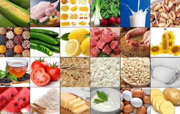 قیمت کالاهای خوراکی منتخب در مناطق شهری 