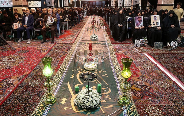 مراسم اربعین شهدای جنگ ۱۲ روزه برگزار شد