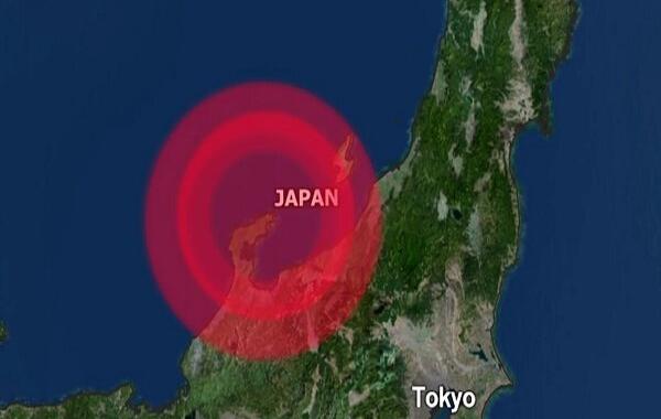 زلزله ۶.۷ ریشتری در ژاپن و صدور هشدار سونامی
