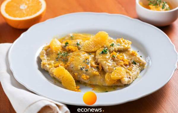 طرز تهیه غذای لاکچری اما ساده: اسکالوپینه پرتقالی