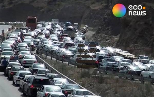 ترافیک سنگین در چالوس و آزادراه تهران-شمال