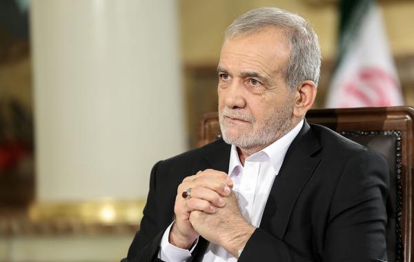 گفتگوی مسعود پزشکیان با شبکه الجزیره قطر+ فیلم کامل 
