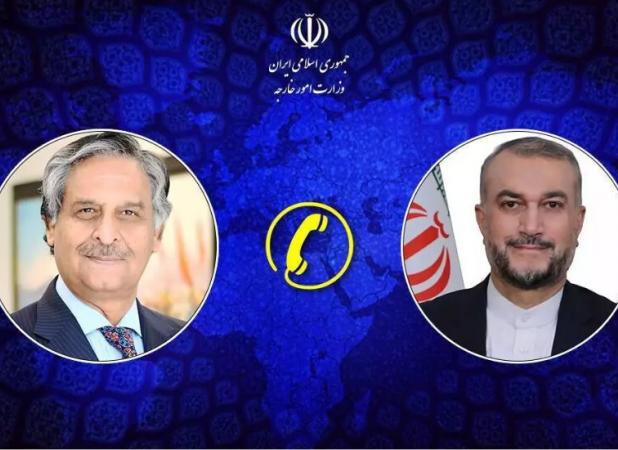 مکالمه تلفنی وزرای امور خارجه ایران و پاکستان