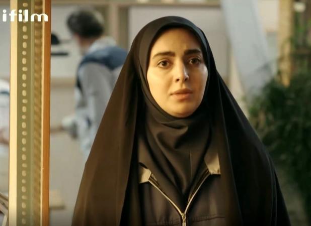 ژست «مرضیه» سریال بچه مهندس با کلاه چارلی چاپلین!