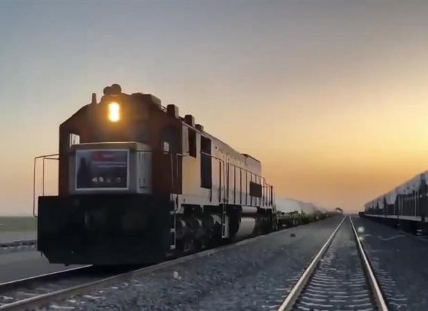 ورود اولین محموله اروپایی از خط آهن «خواف-هرات» به افغانستان