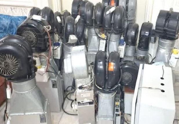 کشف ۱۹ دستگاه ماینر غیرمجاز در آستارا