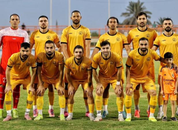 پیروزی تیم فوتبال پالایش نفت بندرعباس مقابل نود ارومیه