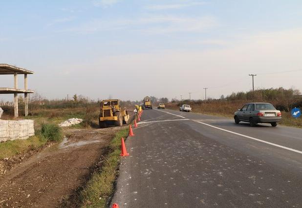 محور ۳.۵ کیلومتری شفت - احمدسرگوراب تعریض می شود