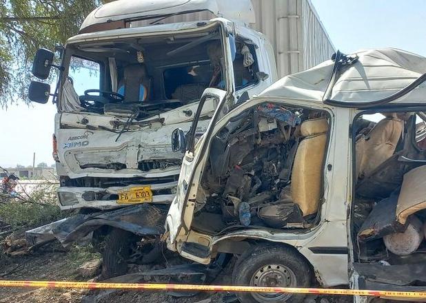 ۵ کشته و ۴ زخمی در تصادف جاده‌ای در پنجاب پاکستان