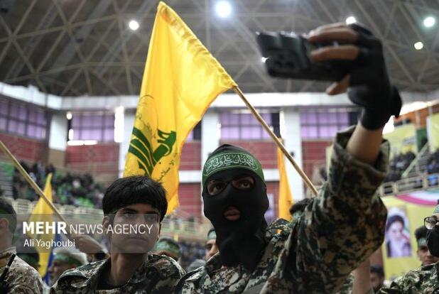 درخشش بسیجیان بیرجند در «نمایش اقتدار ملت ایران»