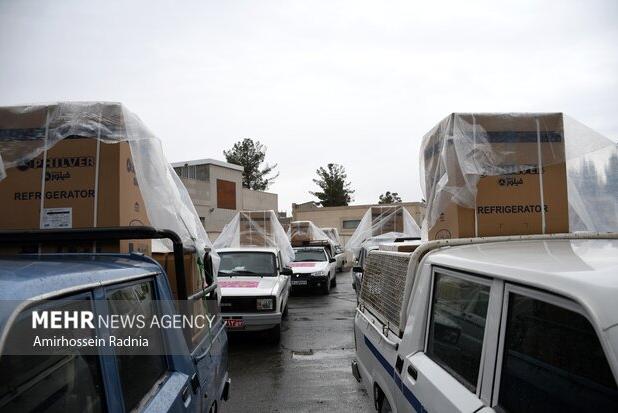 توزیع بیش از ۱۴۰۰ قلم کالای ضروری میان خانواده‌های نیازمند در قزوین