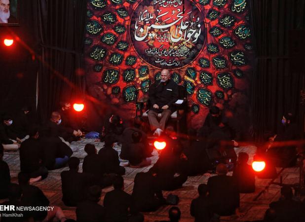عزاداری هیئت روضة الحسین (ع) شهرک مدنی همدان