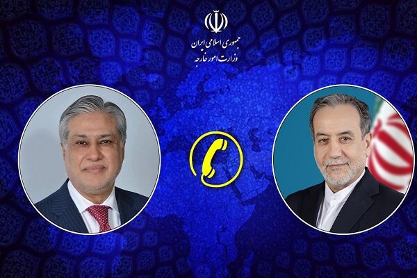 گفتگوی تلفنی وزیران امور خارجه ایران و پاکستان