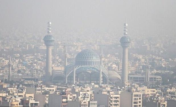 وضعیت ناسالم هوای اصفهان و ۳ شهر مجاور در روز جمعه